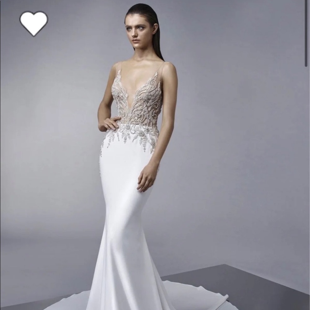 Enzoani Melinda Ivory Wedding Dress